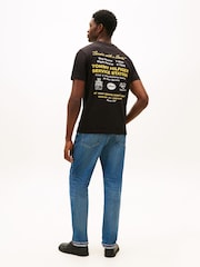 Tommy Hilfiger Black Back Graphic Relaxed T-Shirt - Image 3 of 5