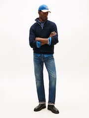 Tommy Hilfiger Whiskered Regular Straight Leg Jeans - Imagem 3 de 5
