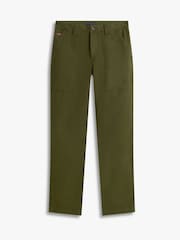 Tommy Hilfiger Green Washed Textured Sateen Utility Trousers - Image 4 of 4