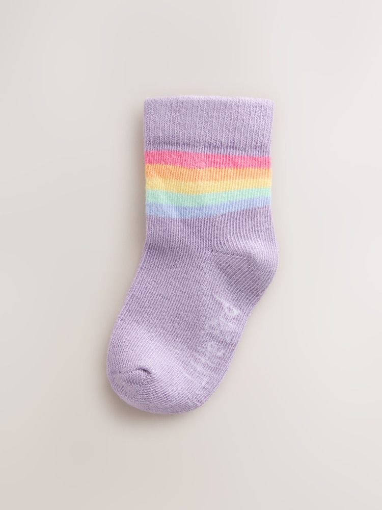 Little Bird by Jools Oliver Baby Rainbow Socks 5 Pack - Imagen 2 de 9