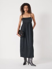 Hush Satin Midi Dress - صورة 1 من 7