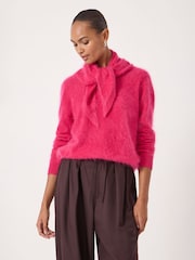 Hush Pink Brushed Cashmere Triange Scarf - Image 1 of 3