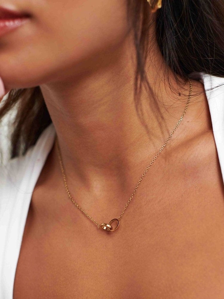 D.Louise Waterproof Linked Necklace - صورة 1 من 5 D.Louise Waterproof Linked Necklace - صورة 1 من 5