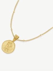 D.Louise Gold Tone Waterproof St. Christopher Necklace - Image 3 of 8