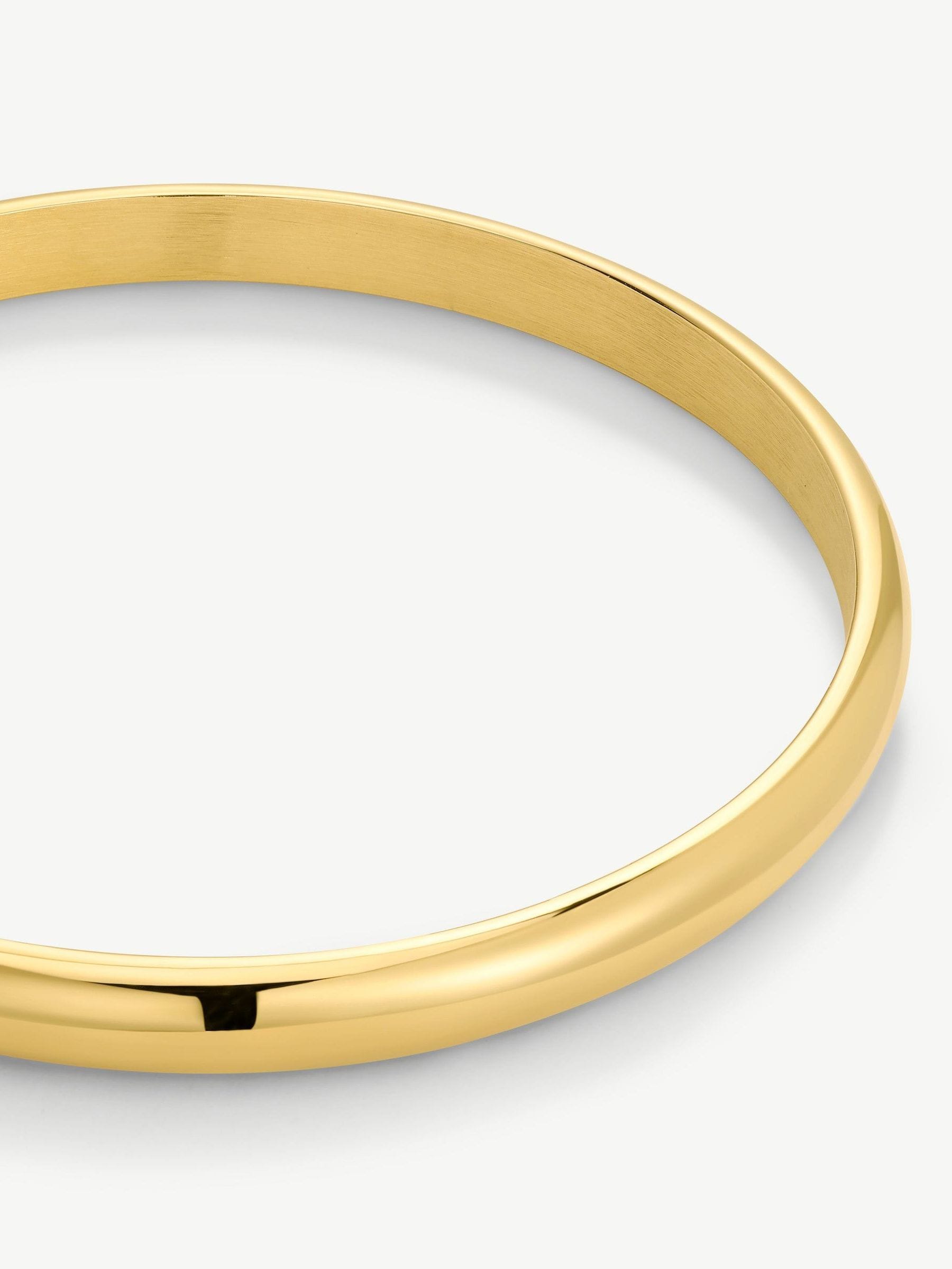 Buy D.Louise Gold Tone Waterproof Classic Chunky Bangle from Next