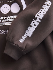 SmileyWorld x Baker by Ted Baker Oversized Hoodie - Image 11 of 13