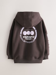 SmileyWorld x Baker by Ted Baker Oversized Hoodie - Image 2 of 7