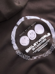 SmileyWorld x Baker by Ted Baker Oversized Hoodie - Image 9 of 13