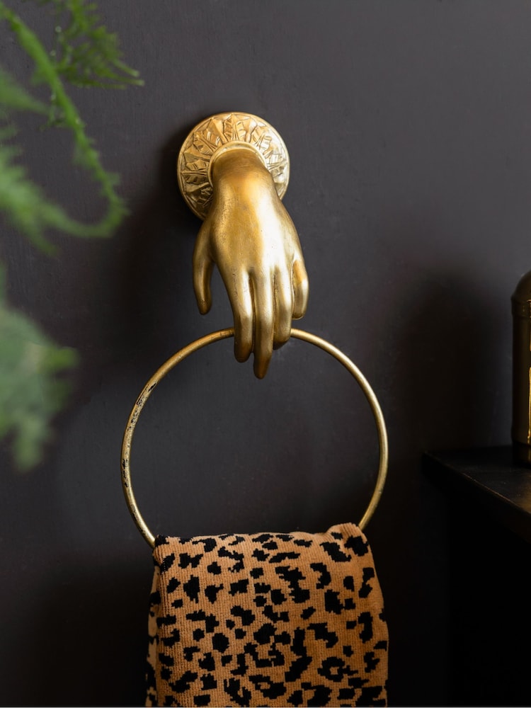 Rockett St George Gold Hand Towel Ring - Image 1 of 5