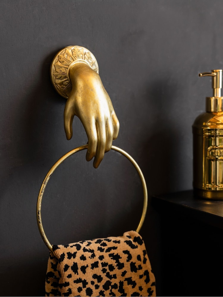 Rockett St George Gold Hand Towel Ring - Image 2 of 5