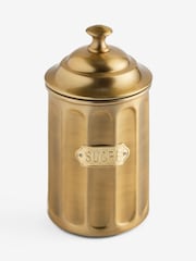 Rockett St George Gold Apothecary Style Sugar Storage Tin - Image 5 of 5