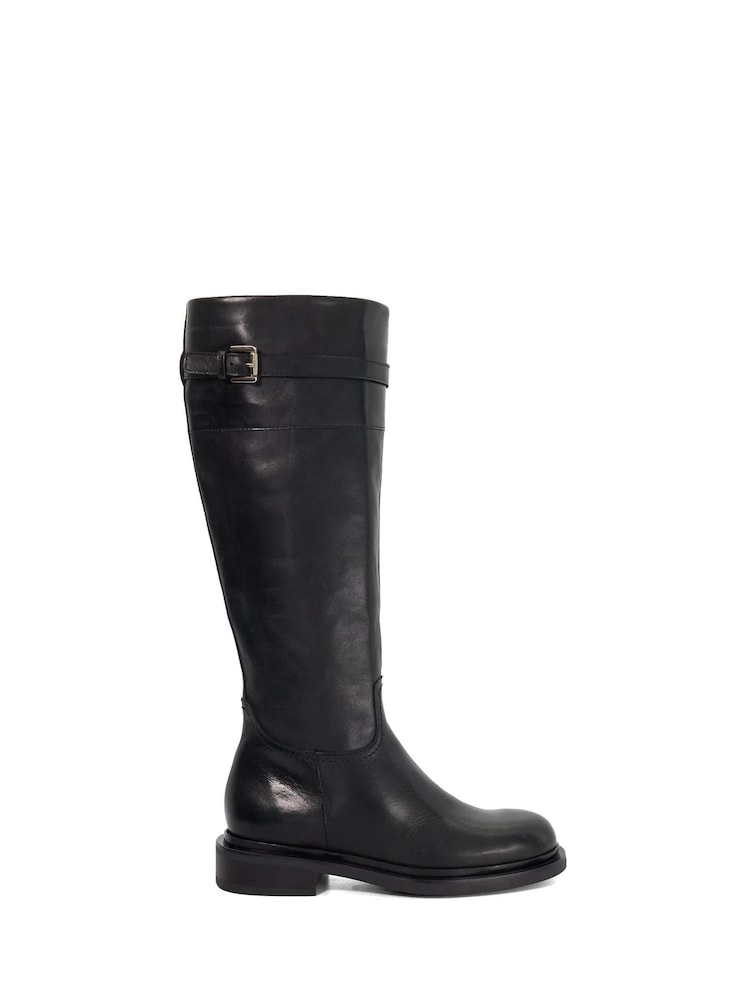 Dune London Black Tallas Knee High Boots - Image 2 of 6 Dune London Black Tallas Knee High Boots - Image 2 of 6