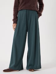 Hush Green Taylor Metallic Wide Leg Trousers - Image 3 of 6