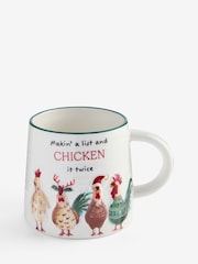 Green Chicken it Twice Christmas Mug - Image 3 of 3