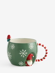 Green Festive Gonk and Friend Mug - Image 3 of 3