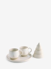Natural Christmas Hot Chocolate Station with Mugs - Image 4 of 4