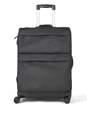 Rock Luggage Black Juniper Medium Suitcase - Image 1 of 4