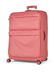 Rock Luggage Coral Orange Juniper Large Suitcase - Image 2 of 4