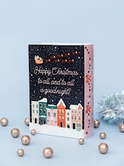 Steel Mill and Co. Blue Twas The Night Before Christmas Vase - Image 3 of 4