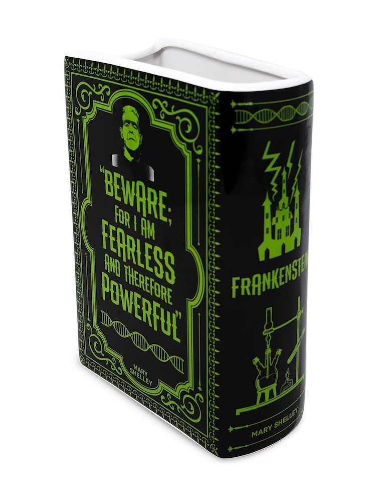 Steel Mill and Co. Green Large Frankenstein Book Vase - Image 4 of 4