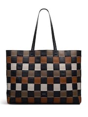Radley Black The Abbey Patchwork Extra Large Tote Bag - Image 1 of 3