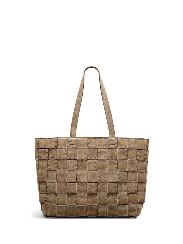 Radley Light Brown Suede The Abbey Large Tote Bag - Image 2 of 8