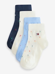 Tommy Hilfiger dojenček nogavice 4 komplet - Slika 1 iz 5