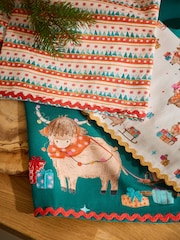 Set of 3 Multi Christmas Hamish Tea Towels - Image 1 of 4