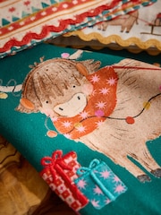 Set of 3 Multi Christmas Hamish Tea Towels - Image 3 of 4