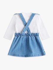 Tommy Hilfiger Blue Denim Dungarees - Image 2 of 2