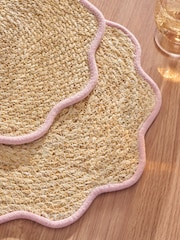 Set of 4 Pink Placemats - Image 2 of 3