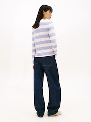 Tommy Jeans Flag Embroidery Jersey Long Sleeve T-Shirt - Imagen 2 de 5