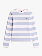 Tommy Jeans Flag Embroidery Jersey Long Sleeve T-Shirt - Imagen 5 de 5