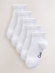 Belo - Clarks Clarks Back To School Trainer Socks 5 Pack - Slika 1 od 6
