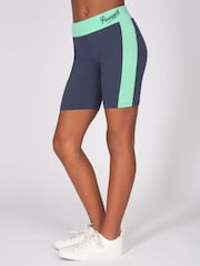 Pineapple Grey Panel Cycling Shorts - Image 1 of 6