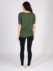 Pineapple Green Monroe Short Sleeve Jersey T-Shirt - Image 5 of 5