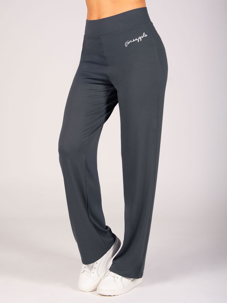 Pineapple Grey Petite Viscose Jersey Trousers - Image 1 of 6 Pineapple Grey Petite Viscose Jersey Trousers - Image 1 of 6