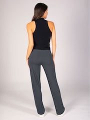 Pineapple Grey Petite Viscose Jersey Trousers - Image 5 of 6