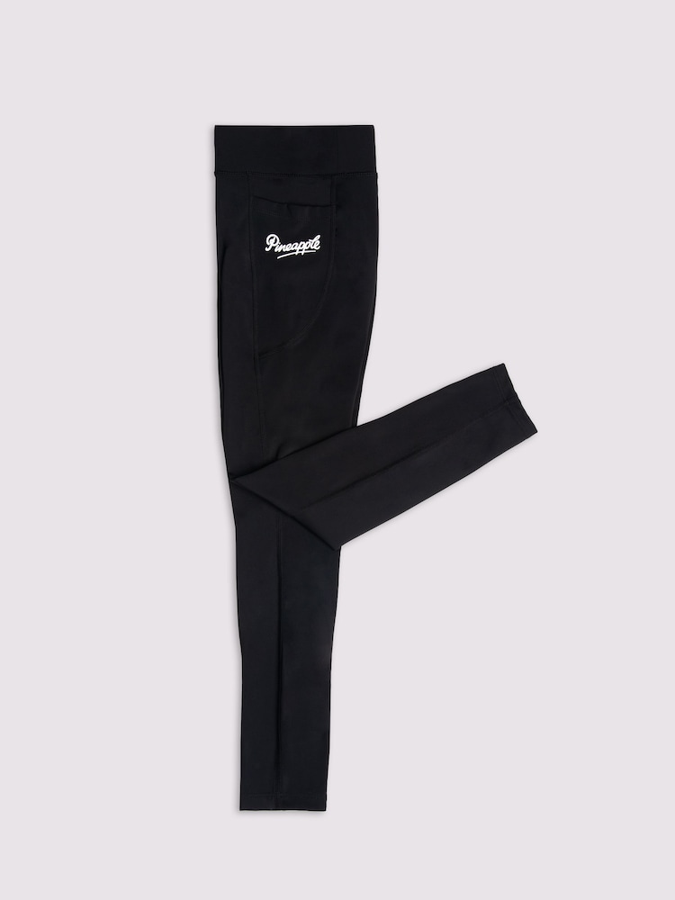 Pineapple Black Active Pocket Full Length Leggings - Image 7 of 7 Pineapple Black Active Pocket Full Length Leggings - Image 7 of 7