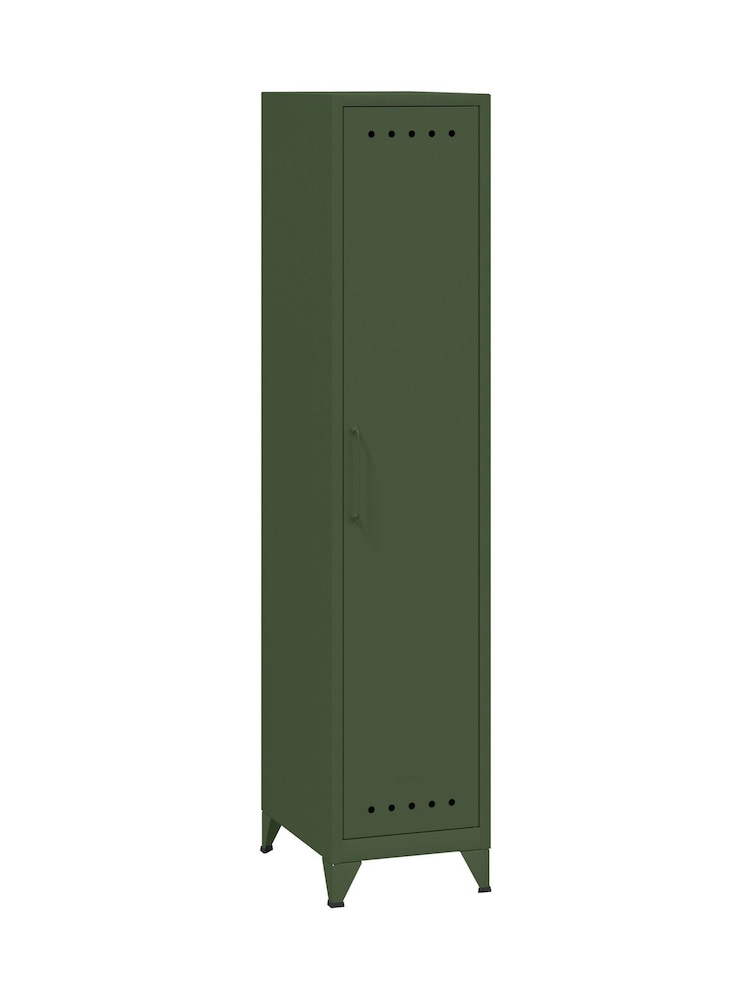 Bisley Olive Green Fern Locker with Three shelves - Image 3 of 3 Bisley Olive Green Fern Locker with Three shelves - Image 3 of 3