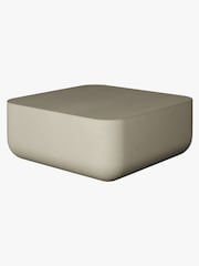 Abigail Ahern Pitted Linen Flat Top Coffee Table - Image 3 of 4
