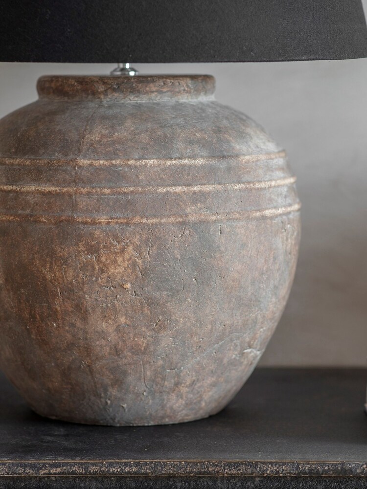 One.World Natural Lockton Spherical Table Lamp - Image 3 of 3