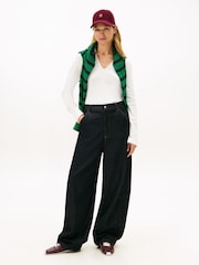 Tommy Hilfiger Natural Slim Fit Long Sleeve Polo Shirt - Image 3 of 5