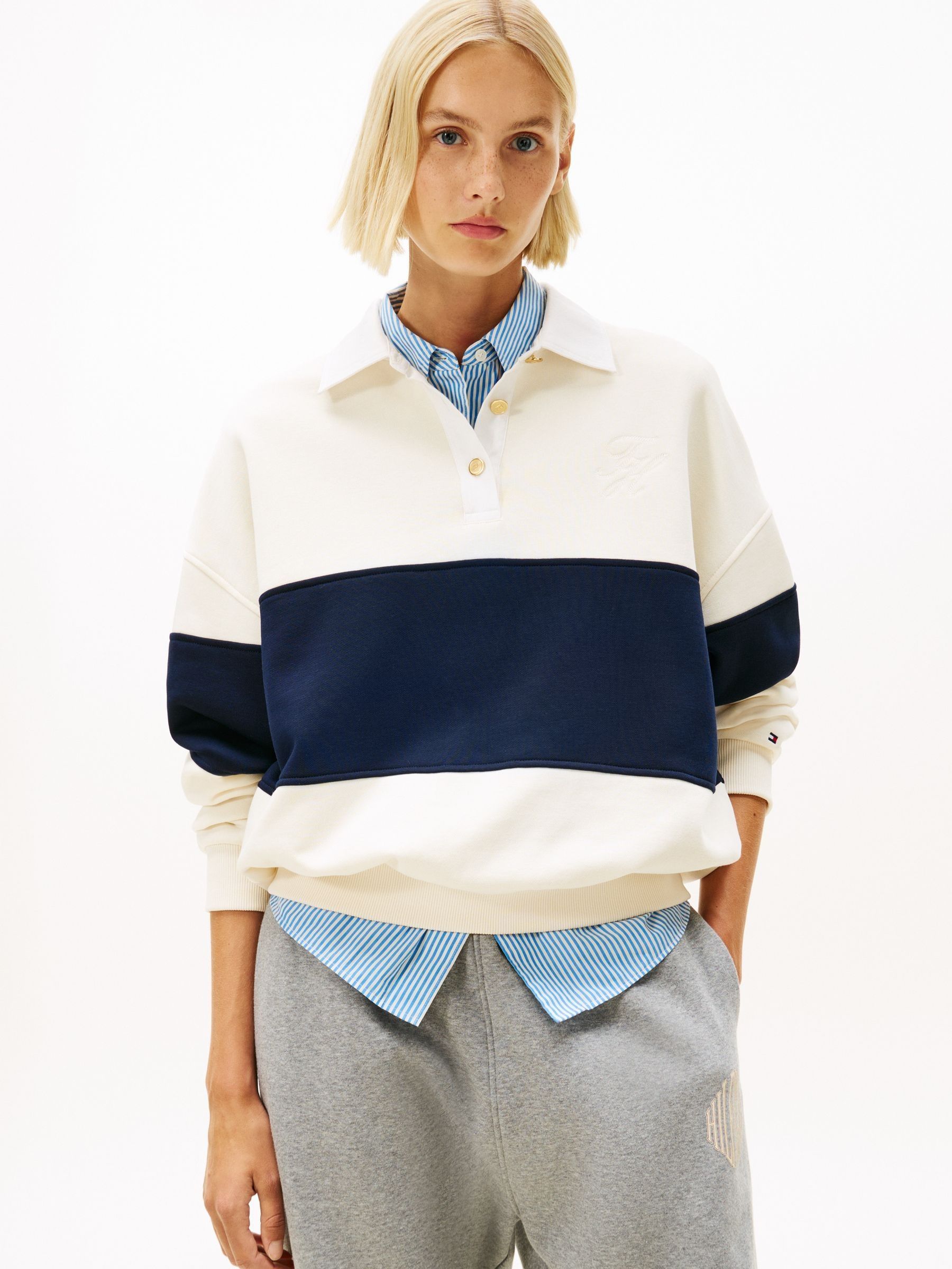 Tommy Hilfiger Women's Rugby Polo Shirt - Calico - 8 (XS) - Image 5