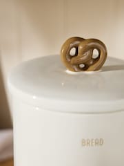 Natural Ceramic Bread Icon Bread Bin - Image 3 of 4