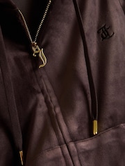 Juicy Couture Robertson Gold Hoodie - תמונה 6 מתוך 8