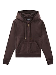 Juicy Couture Robertson Gold Hoodie - תמונה 7 מתוך 8