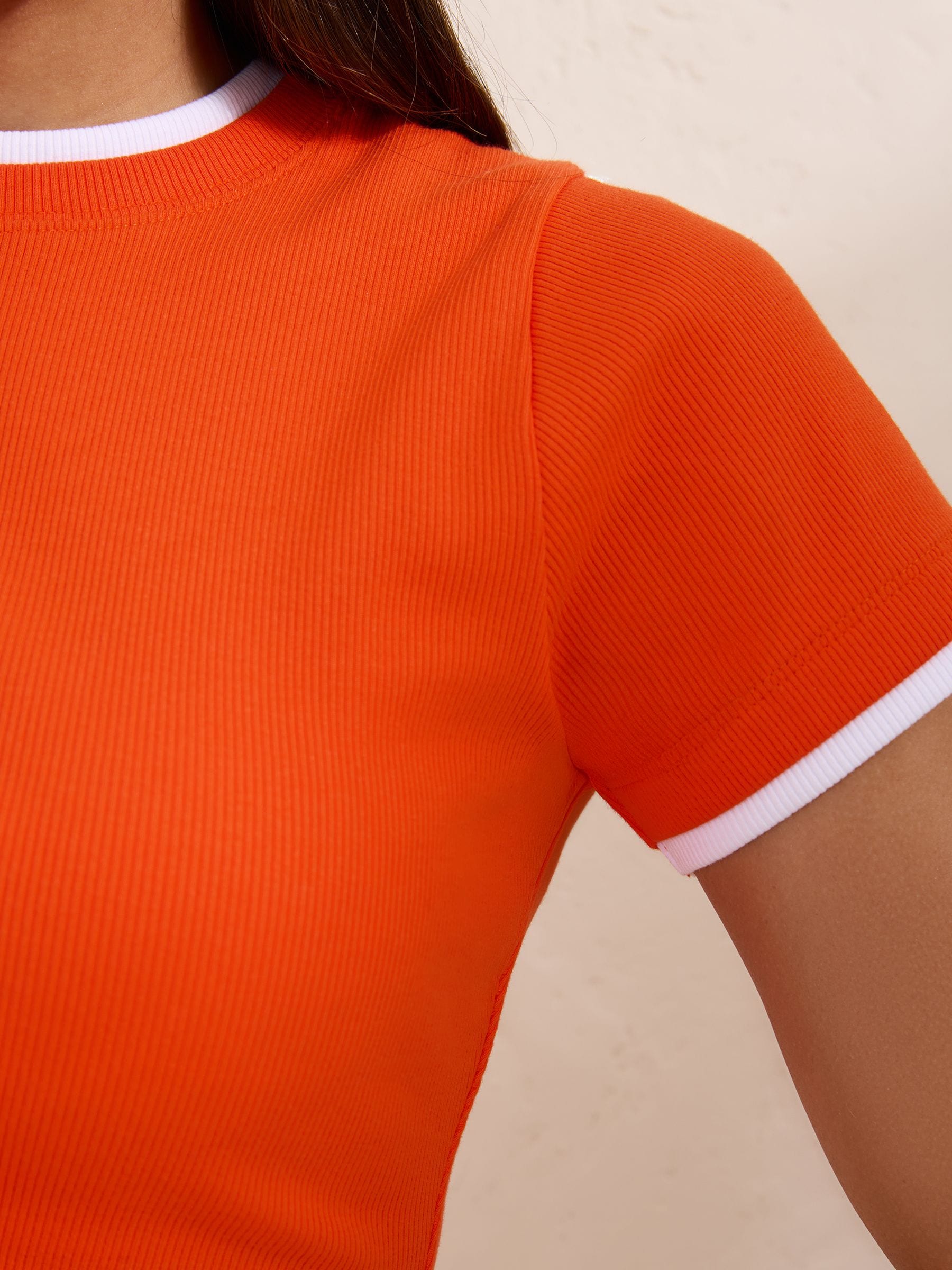 Buy Friends Like These Orange Double Layer Short Sleeve T-Shirt