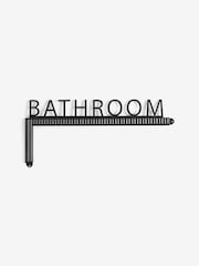 Bathroom Overdoor Wall Sign - Imagen 1 de 1