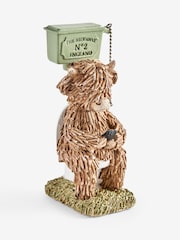 Natural Hamish the Highland Cow Bathroom Ornament - Image 4 of 4